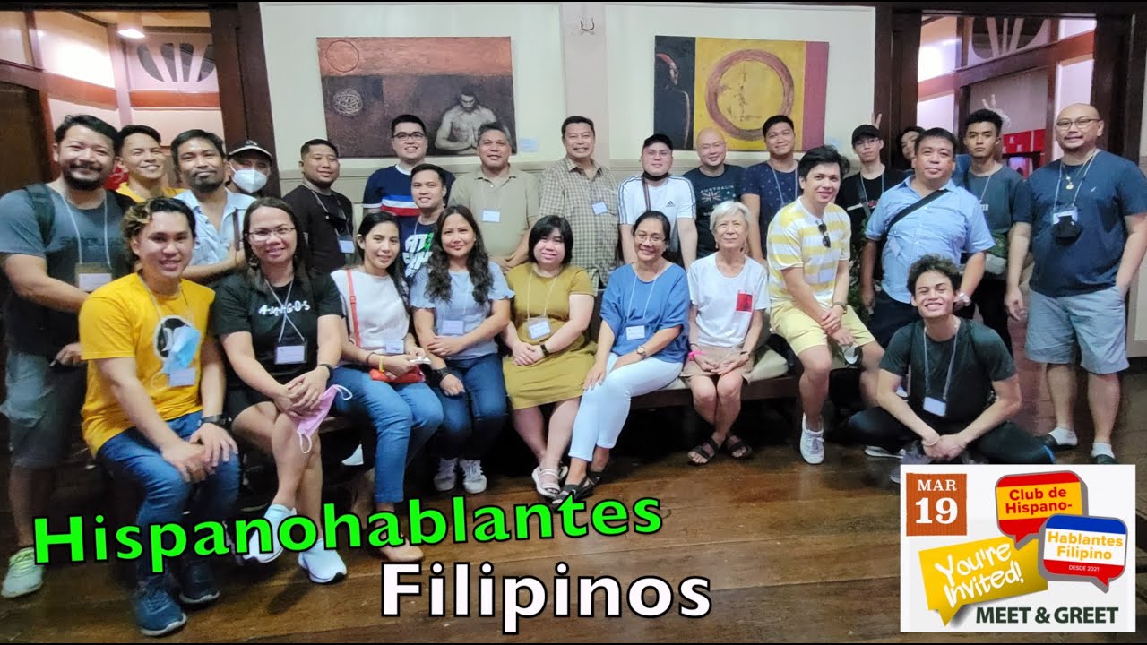 Club de Filipino Hispanohablantes:  aqui ellos practican Español