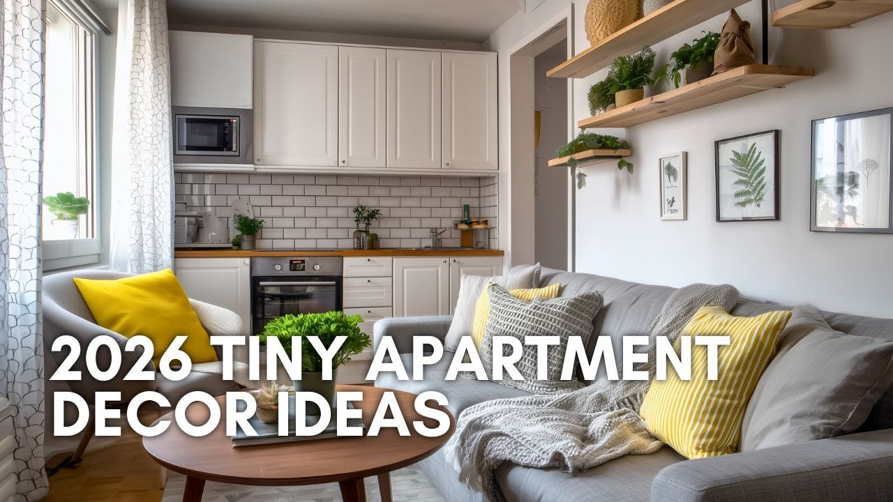 Maximize Every Inch! Tiny Apartment Decor Ideas for 2026
