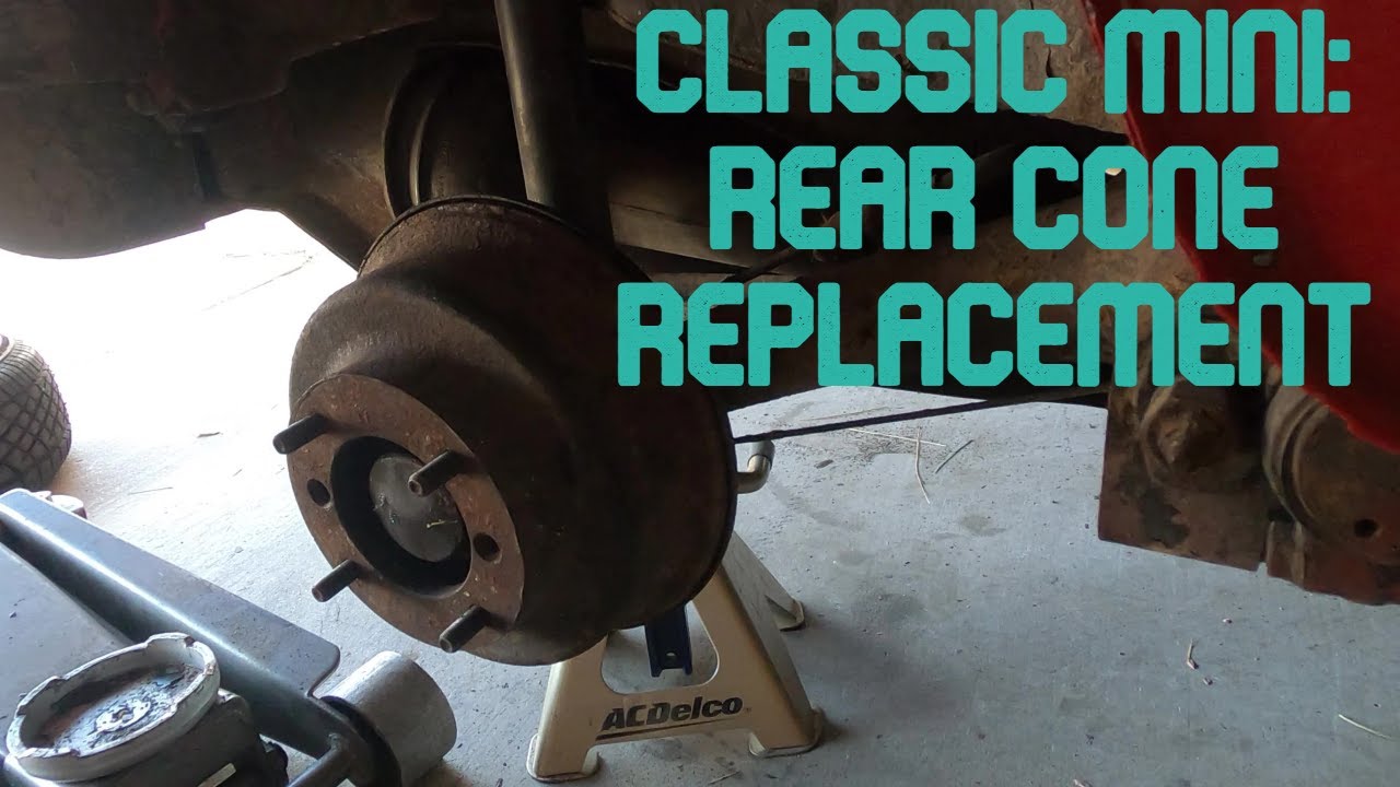 Classic Mini Cooper Rear suspension: Cone Replacement