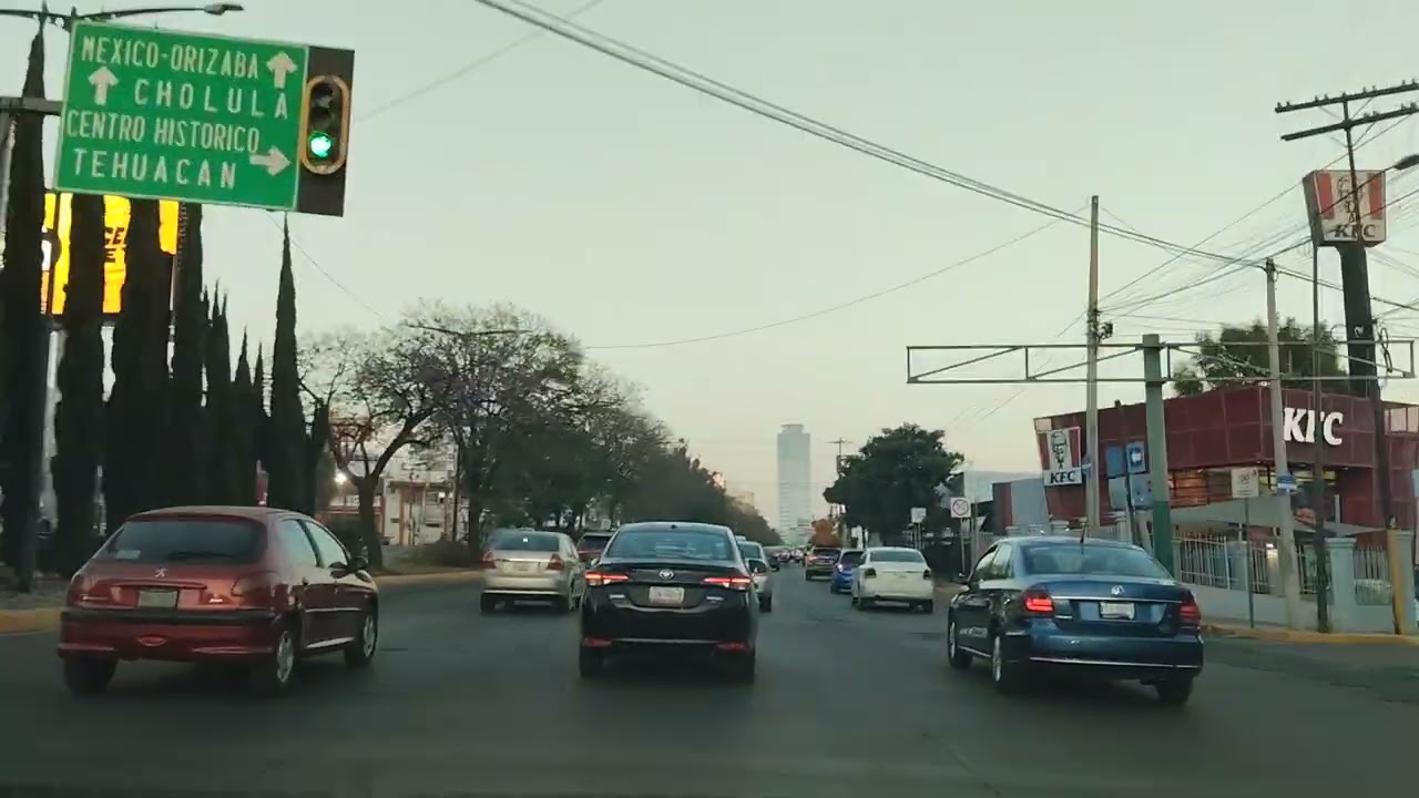 Recorrido Boulevard Atlixco-Avenida Juárez #travelsoypoblano