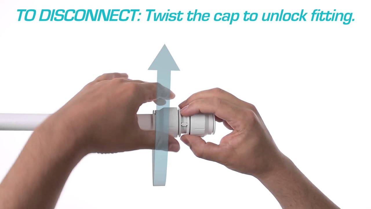 John Guest Speedfit &ndash; How To Use Their Twist & Lock Standard Inserts