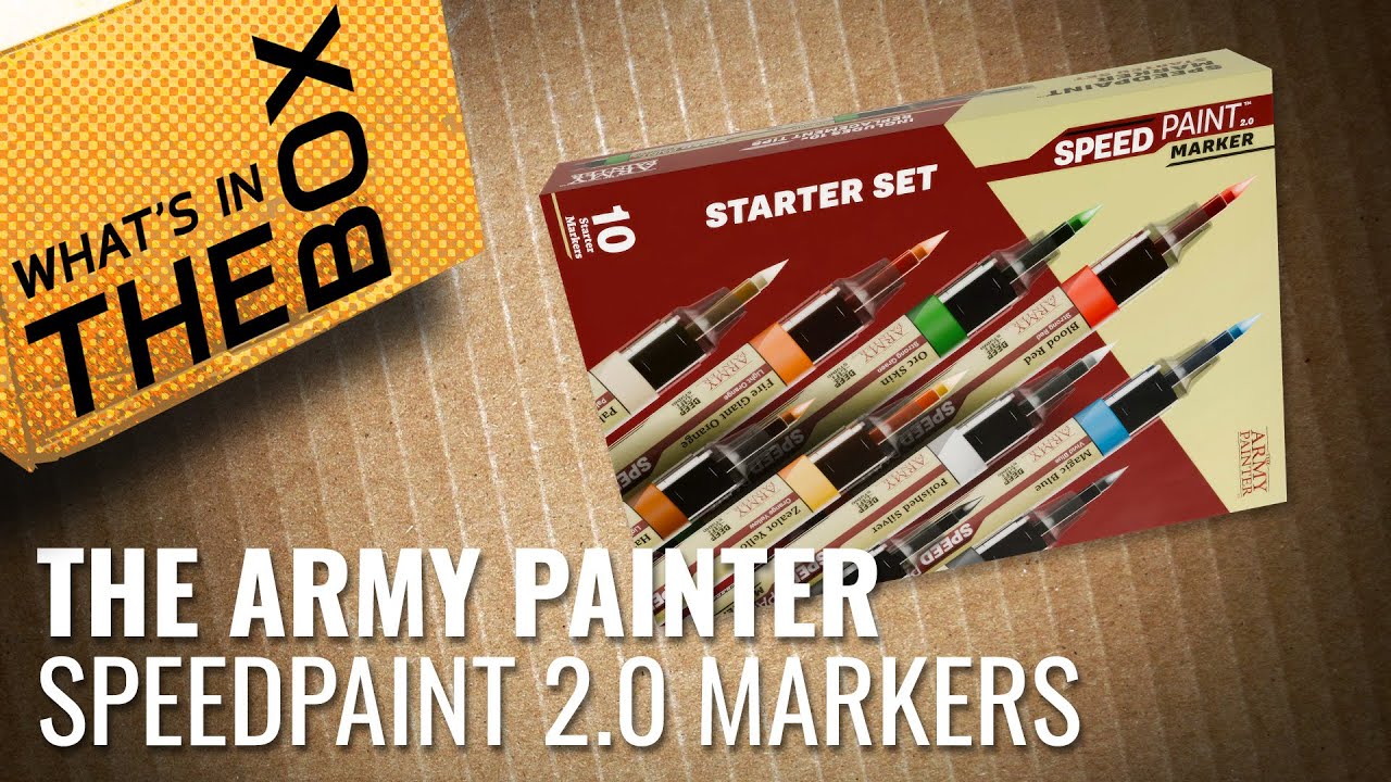 Speedpaint Markers 2.0 Review + How To Use Them! | The Army Painter
