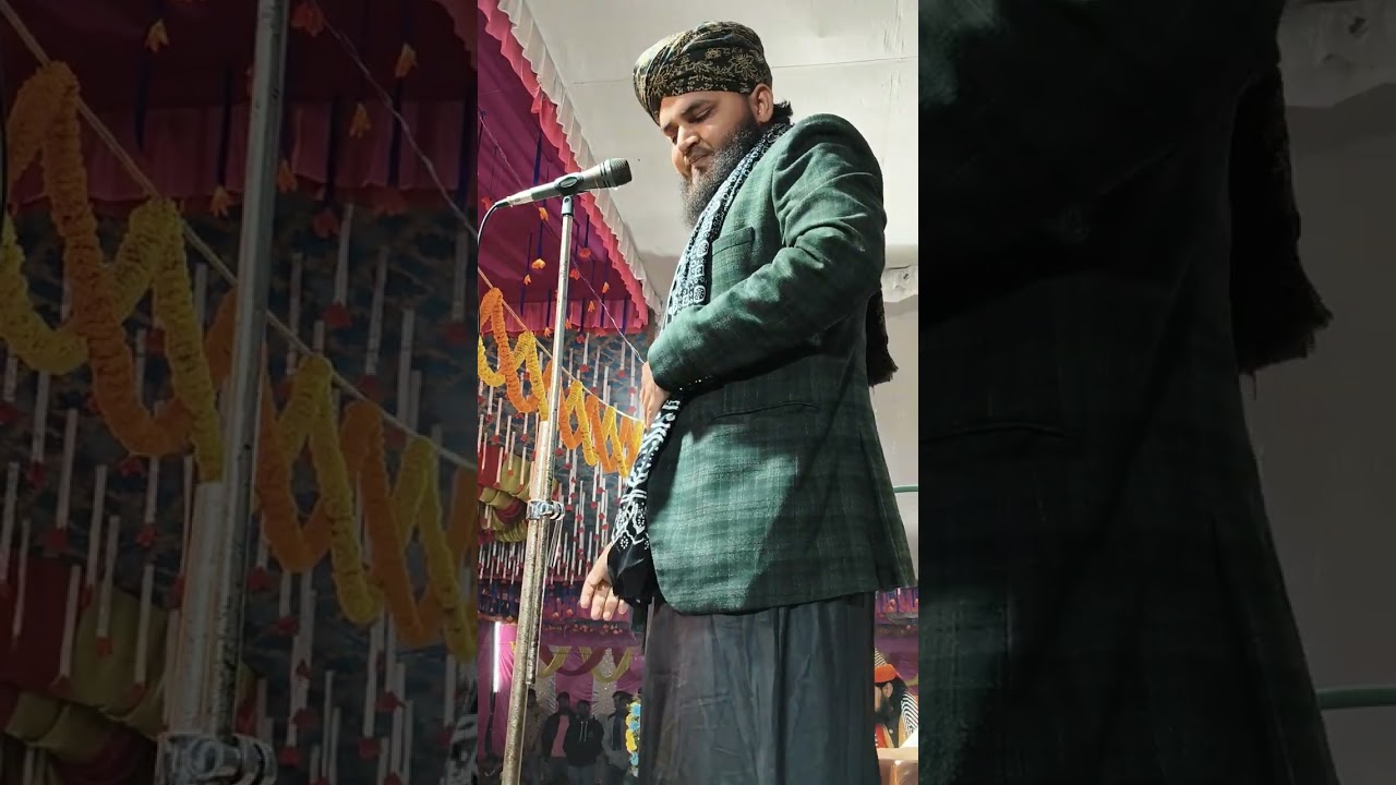 Bahut hi khubsurat andaz main kalame aala hazrate padha anzar raza quadri sahab ne