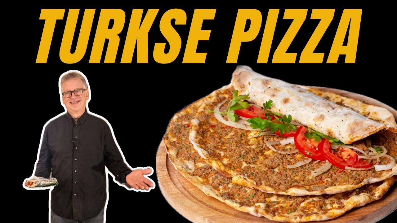 Hoe maak je Turkse Pizza? (Lahmacun recept)