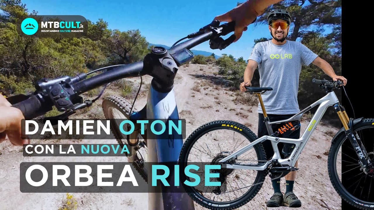 Damien Oton e la nuova Orbea Rise