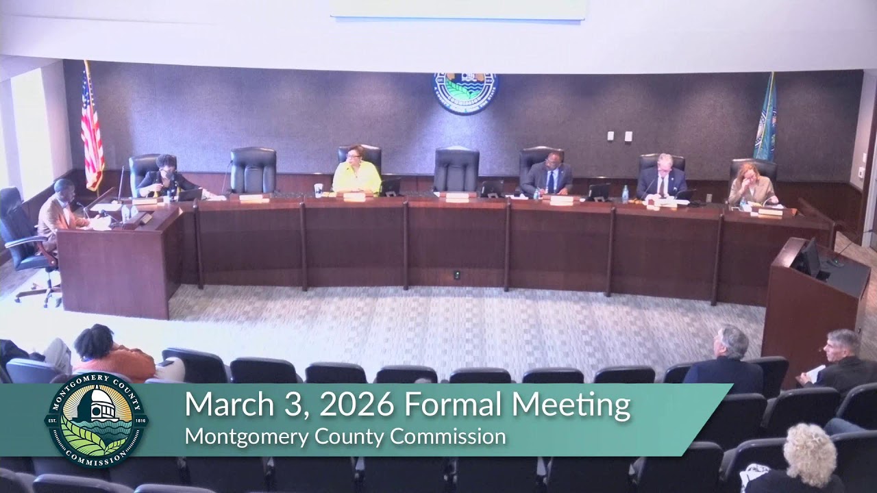 Montgomery County Commission Formal Meeting 3-3-2026