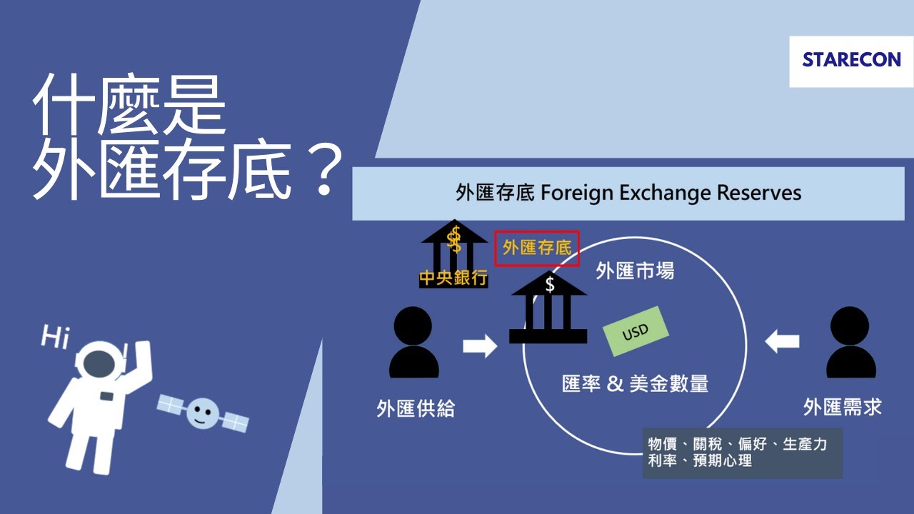 什麼是外匯存底？Foreign Exchange Reserves【經濟學學什麼】