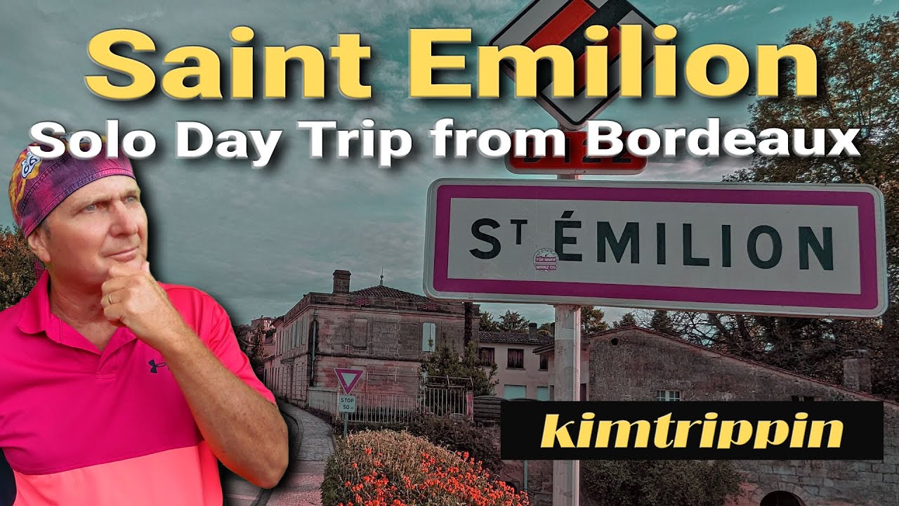 Solo day trip to Saint-Emilion visiting two Chateaus
