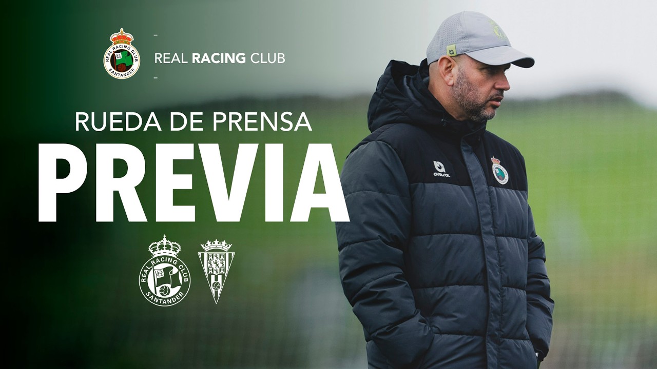Rueda de prensa Previa de José Alberto | Racing – Córdoba | J29 LaLiga Hypermotion