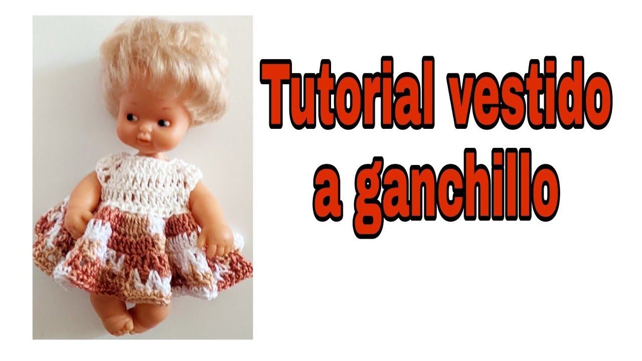 VESTIDO PARA MUÑECA PEQUEÑA