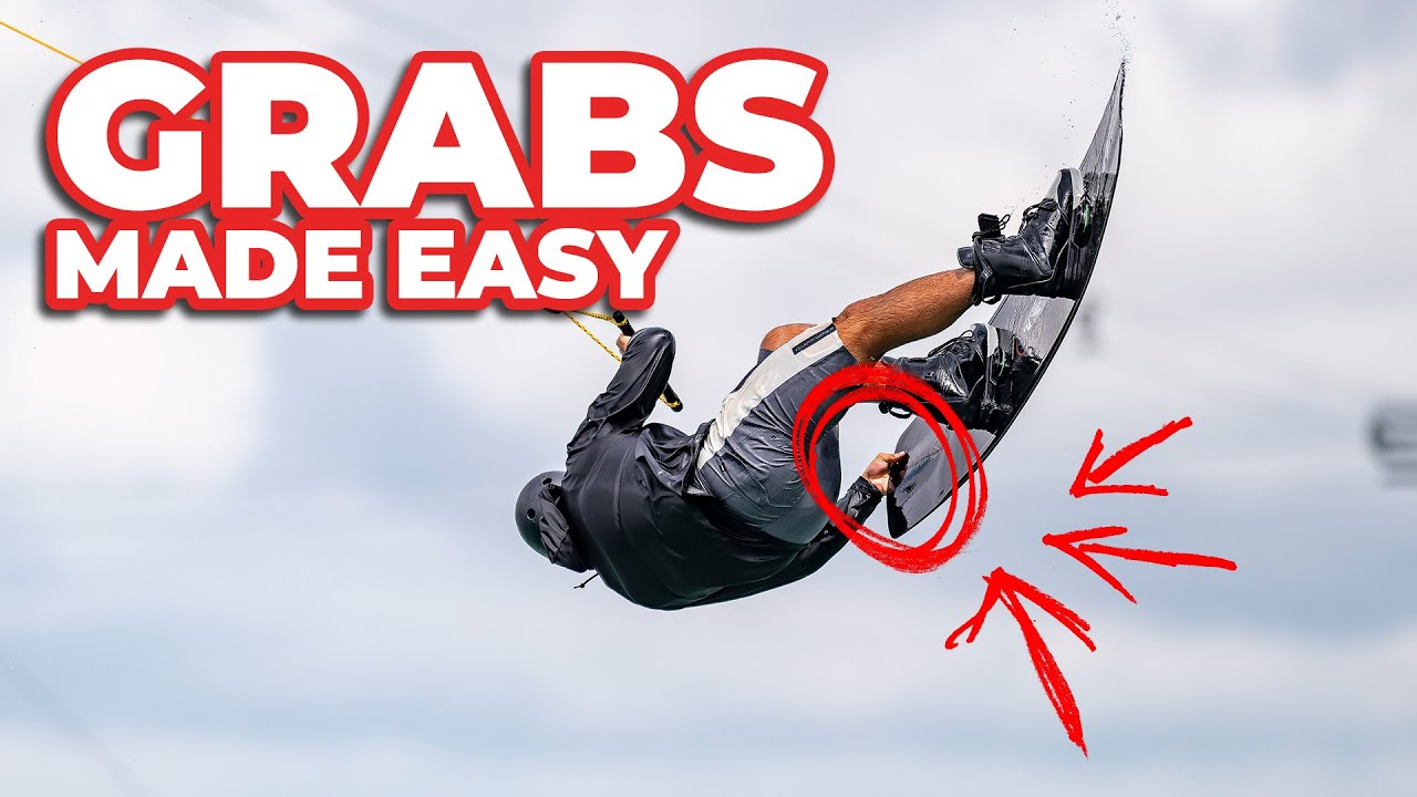 How To Grab on a Wakeboard | Wakeboarding Tricks For Beginners | Cable Wakeboard Tutorial