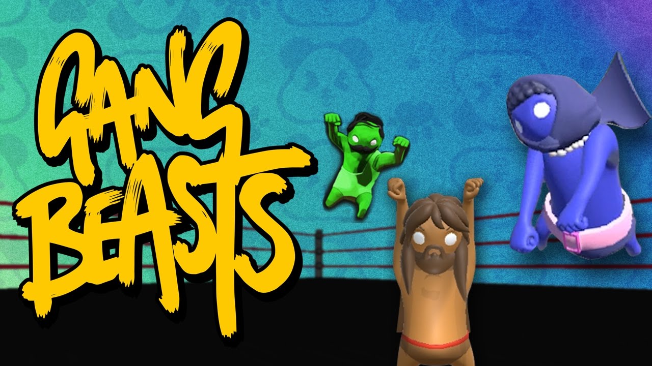 Nasty Grandma Agatha Returns + Nogla's Spiderman Hair - GANG BEASTS FUNNY MOMENTS