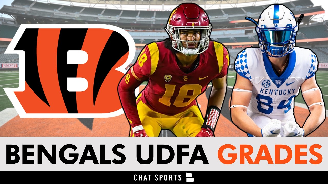 Bengals UDFA Grades For All Cincinnati Bengals Signings After 2026 NFL Draft
