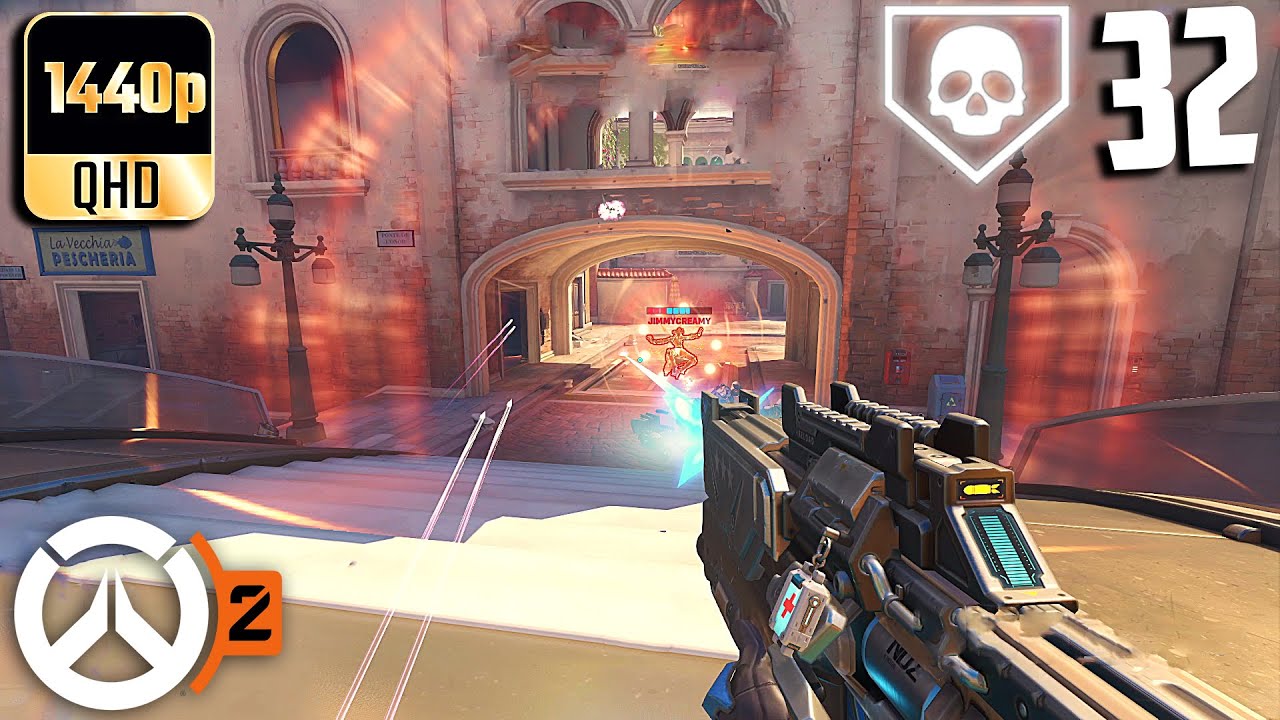 Overwatch 2- 32 Kills As Soldier 76 And Bastion Competitive Full Gameplay! (No Commentary)