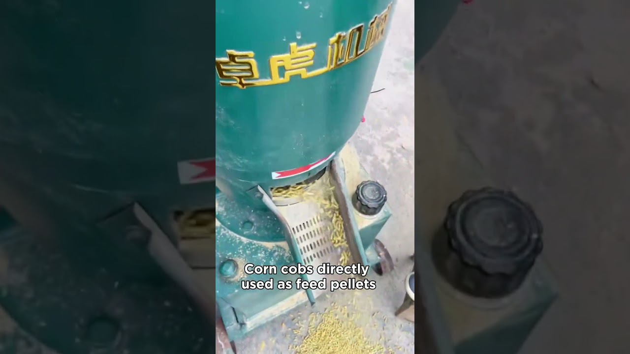 High Efficiency Feed Pellet Machine for Poultry,Cattle, Fish & Livestock#pelletmill  #farmmachinery