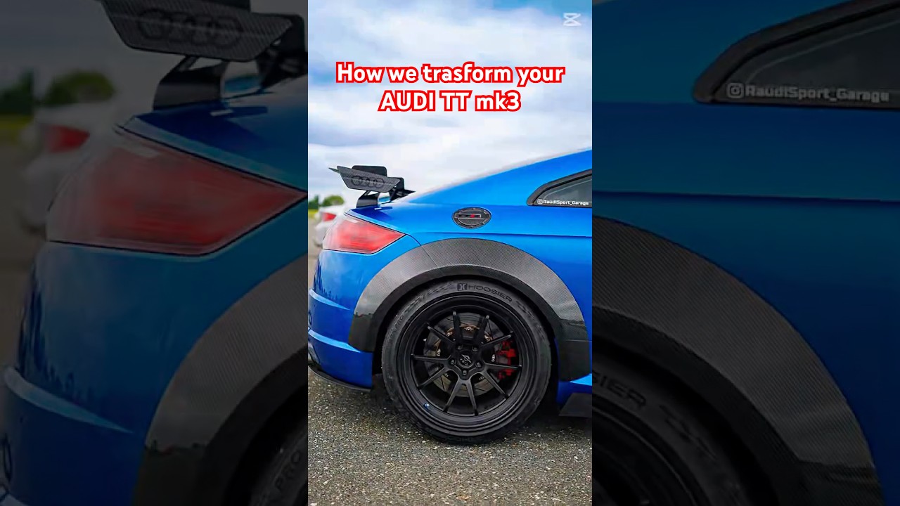 Stock vs Carbon Widebody – AUDI TT MK3 by RSI c6 💥
