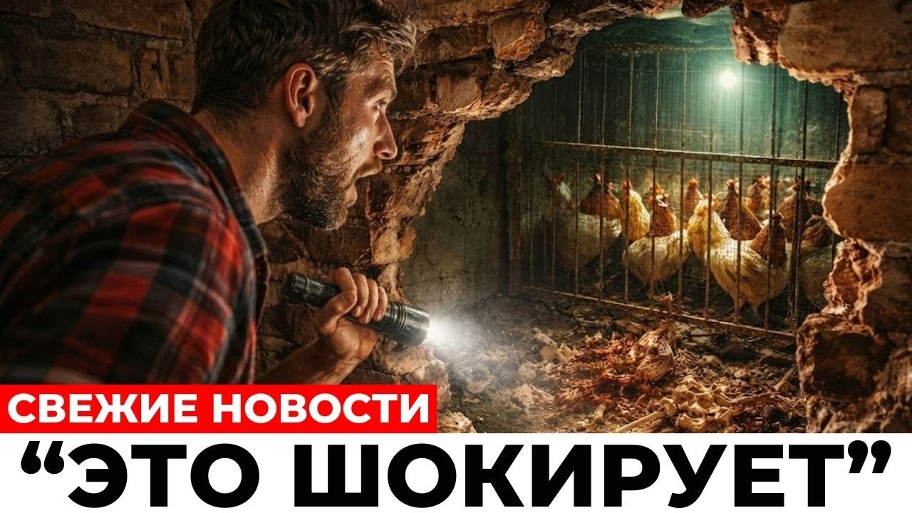 Он проломил стену в поисках пропавших кур — и то, что нашёл, ПОТРЯСЛО мир!