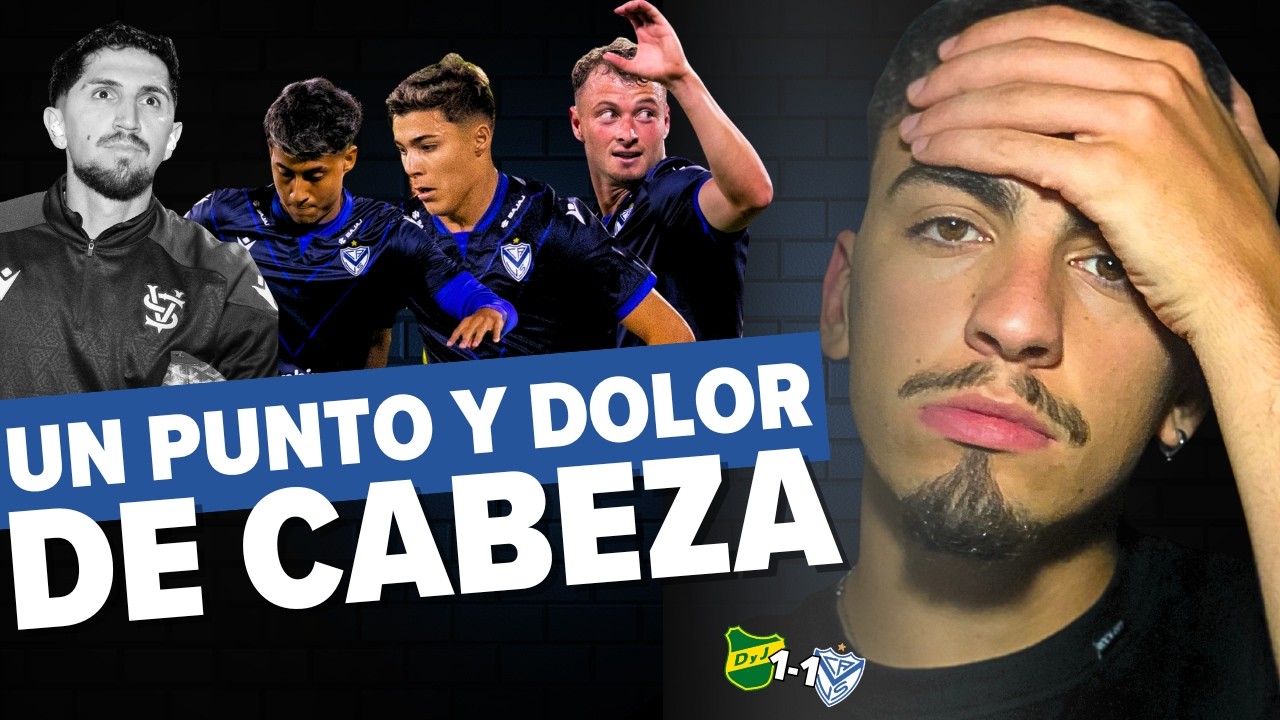 VÉLEZ EMPATÓ EN VARELA Y SE LLEVÓ UN DOLOR DE CABEZA | REACCIÓN DEFENSA Y JUSTICIA 1-1 VELEZ