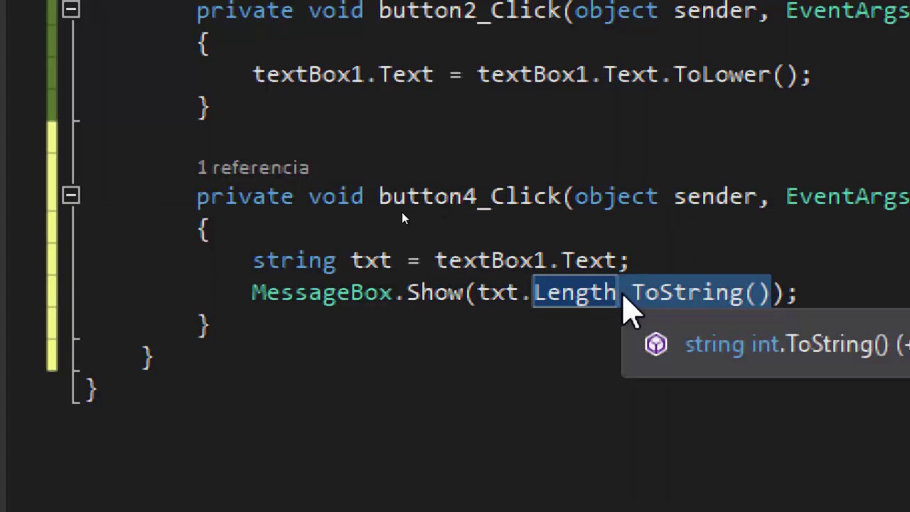 Manejo de cadenas de texto y archivos en C#