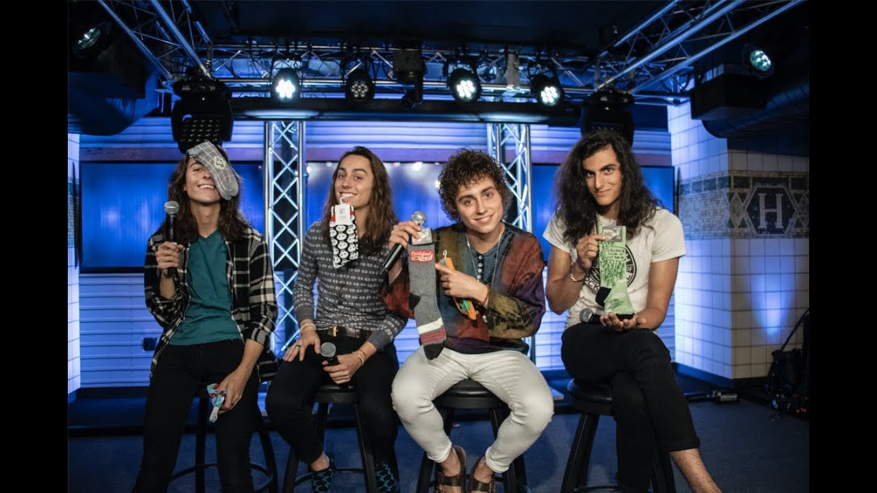 We Gave Greta Van Fleet Socks for Their Greta Van FEET [EXCLUSIVE]