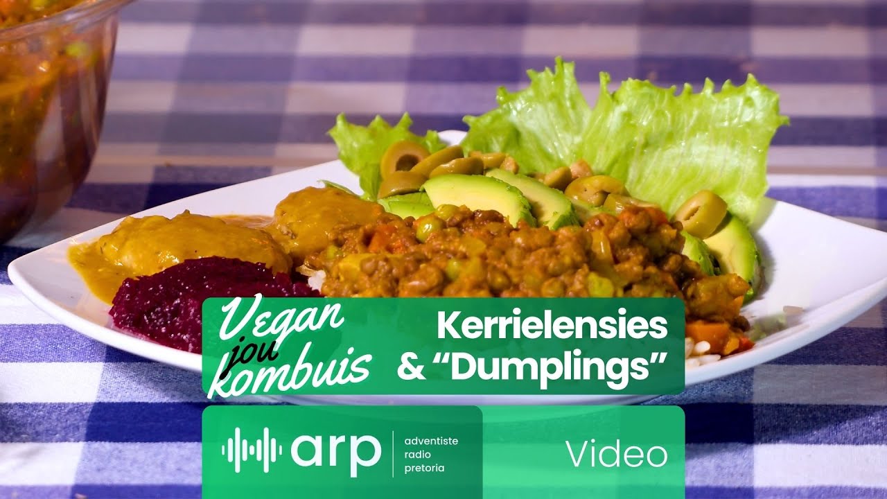 Maklike plant proteïene: Kerrielensies & "Dumplings" | Vegan jou Kombuis | S3 E4