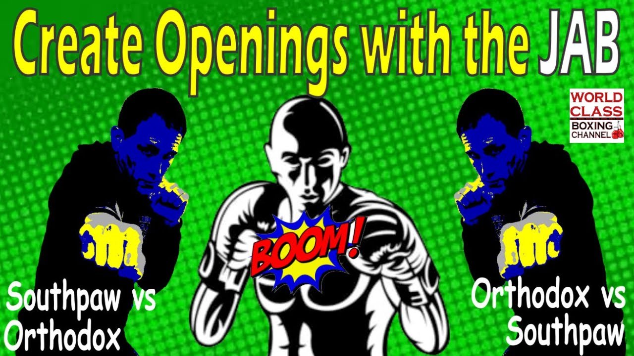 Как создать открытую позицию с помощью джеба | World Class Boxing научит вас!