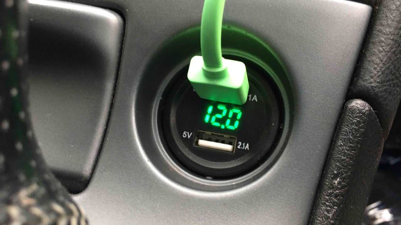 Celica GT-S Dual USB Port Cigarette Lighter install