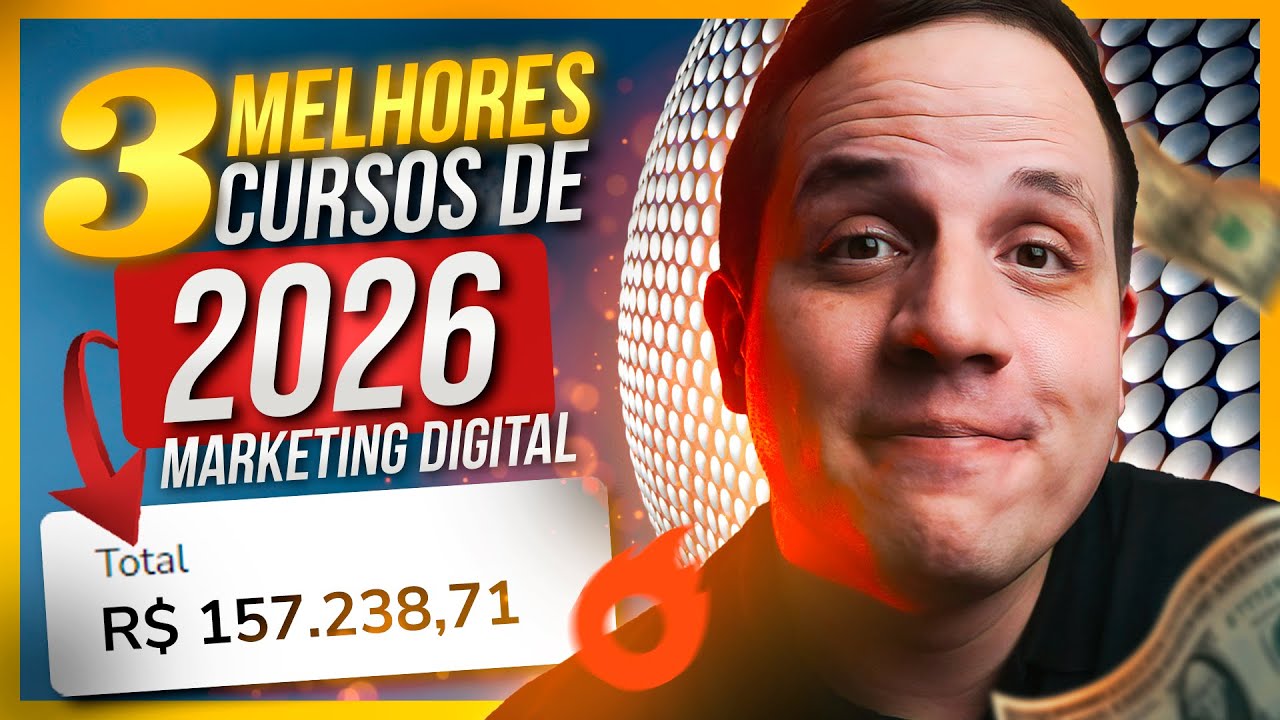 3 MELHORES CURSOS DE MARKETING DIGITAL EM 2026 (ATUALIZADO)
