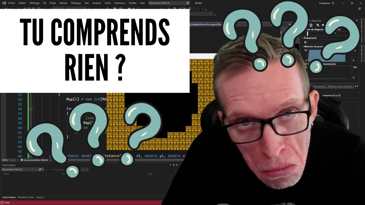Si tu comprends rien à la programmation regarde cette vidéo elle est bien