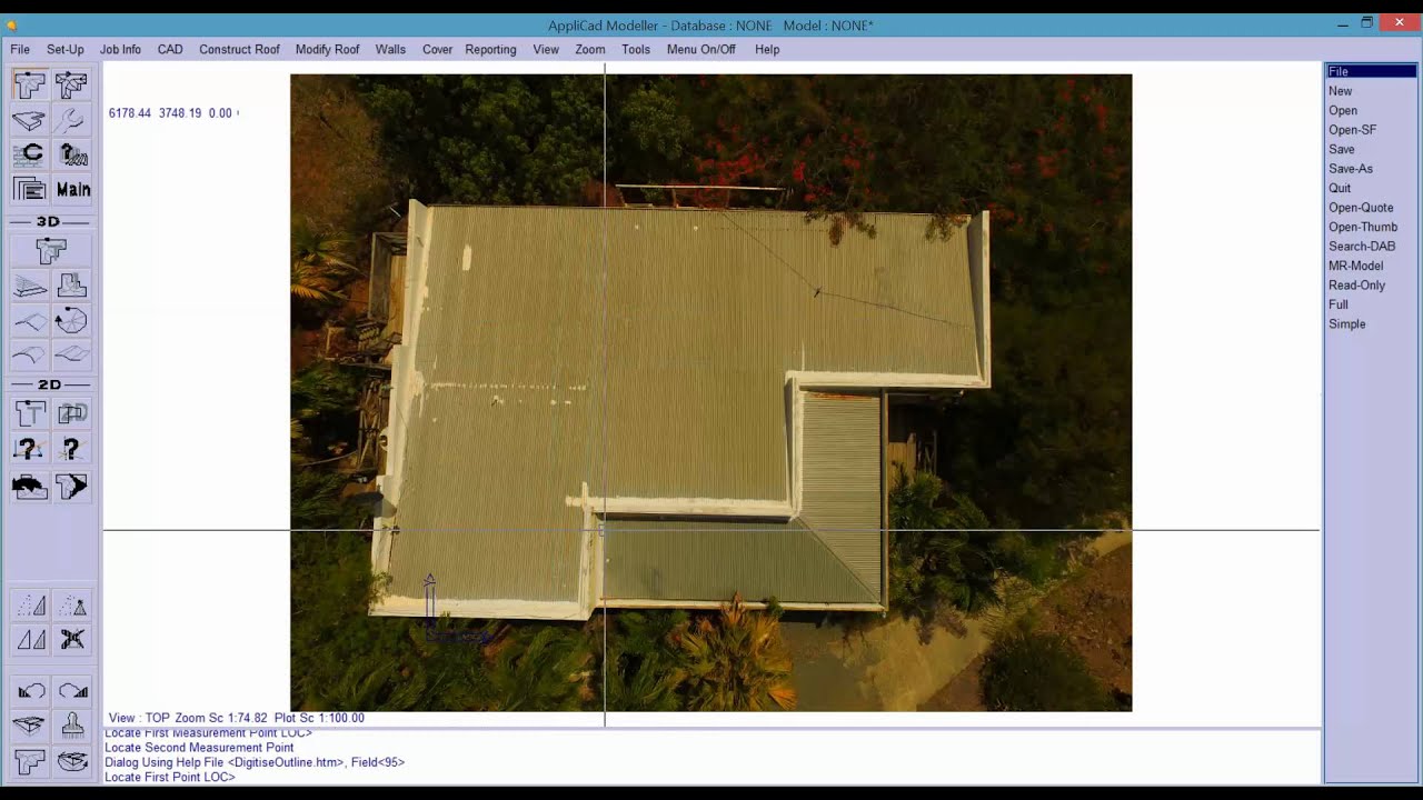 AppliCad Roof Wizard – Using Drone Images for Roof Inspections