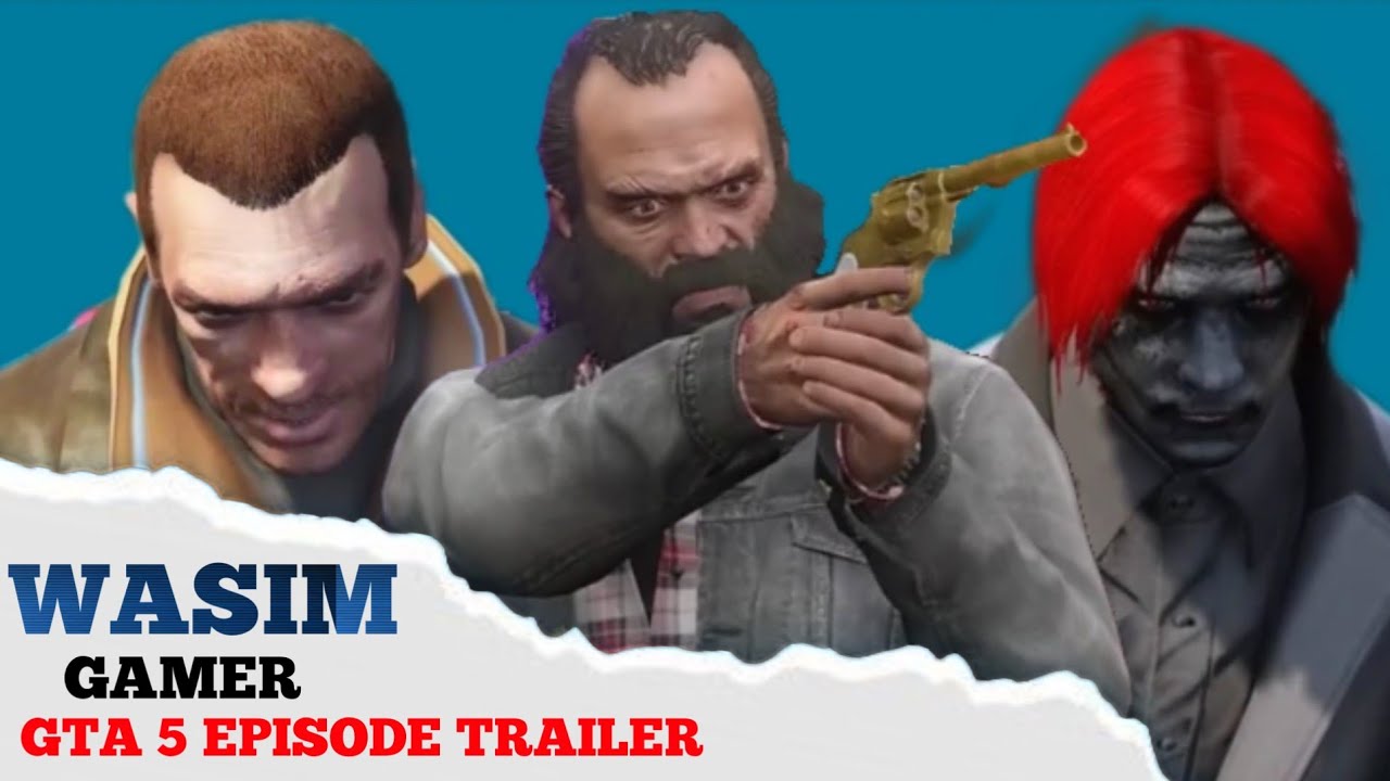 EPISODE 411 OFFICIAL TRAILER 😨 | WASIM GAMER GTA 5 