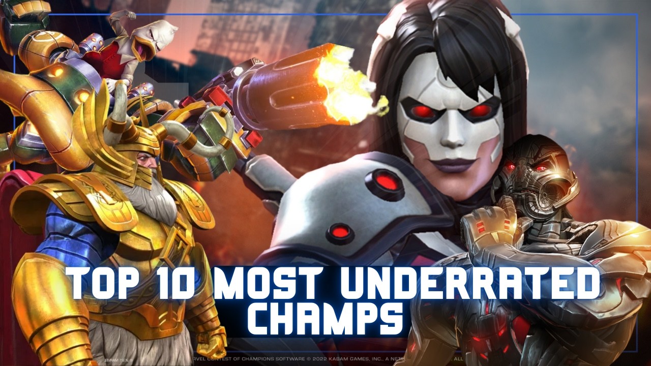 👉 Top 10 Most UNDERRATED Champs in MCOC 2026 (Hidden Gems 💎You&rsquo;re Ignoring!)