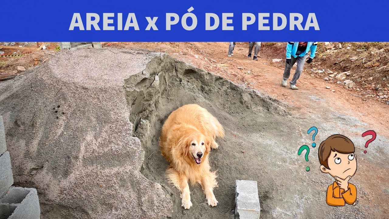 Diferença entre AREIA e PÓ de PEDRA | Conheça um pouquinho desse item tão importante para obra