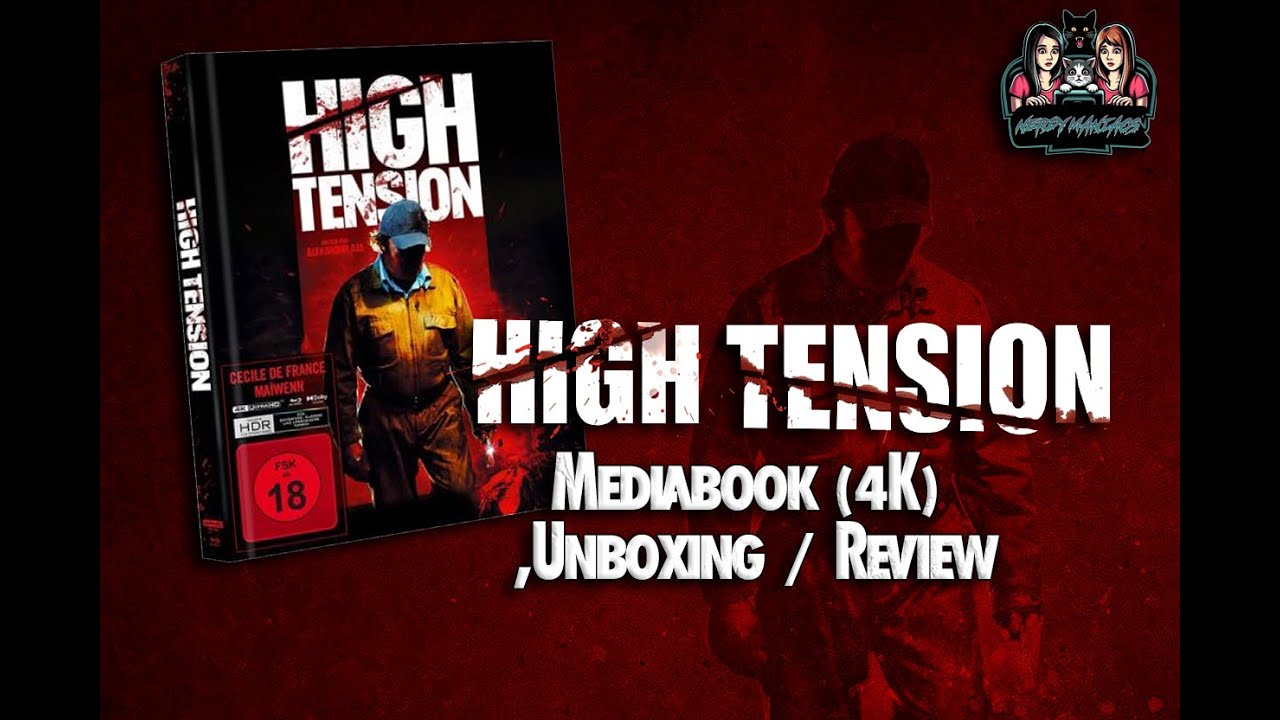 Wenn Splatter Kunst wird – High Tension Mediabook (4K UHD) Unboxing | Review | Plaion Pictures |