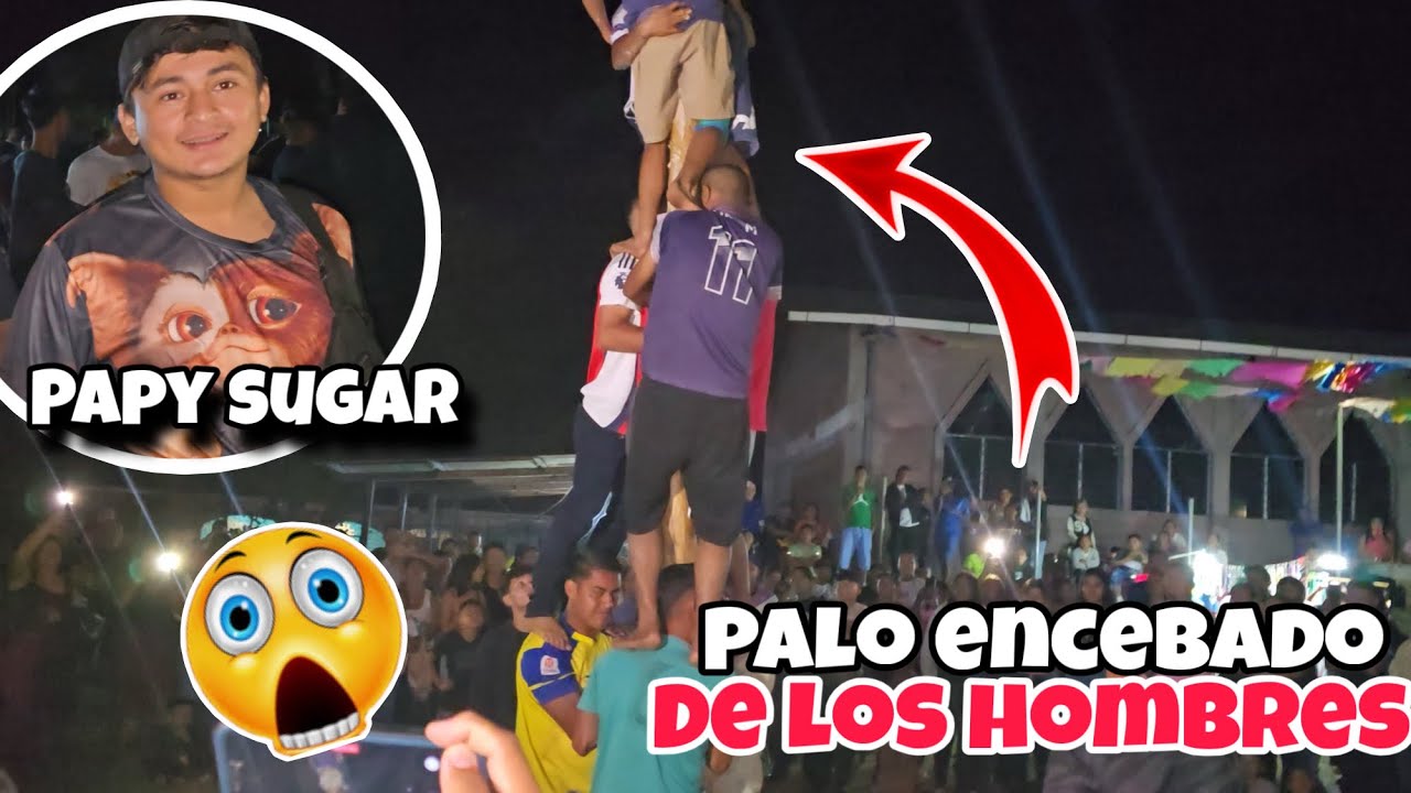 Nos encontramos con Camila y Papy sugar haci comienza la competencia del palo encebado 😰😱
