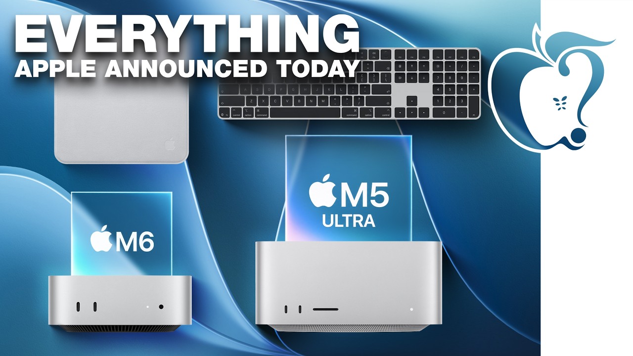 Apple's M6 Chip is HERE! New Mac Mini & Mac Studio Announced