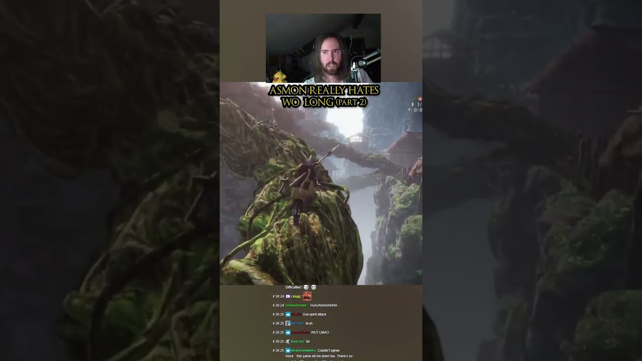 WO LONG IS TRASH (часть 2) #asmongold #shorts