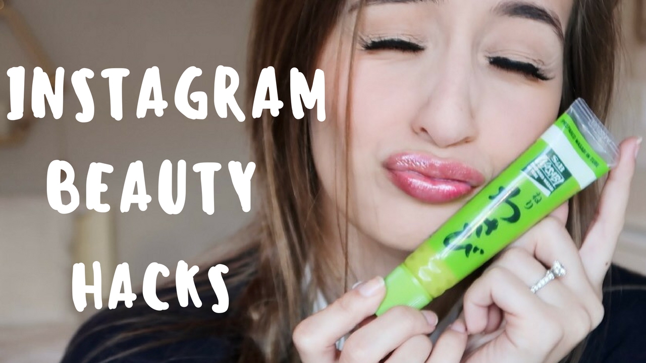 TRYING INSTAGRAM BEAUTY HACKS