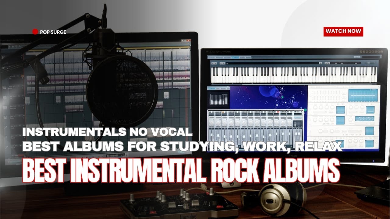 Best Instrumental Rock Albums for Studying, Work, and Relaxation