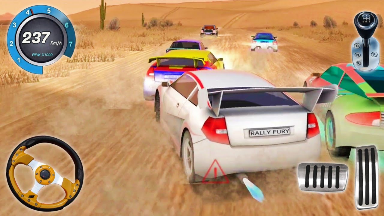 Rally Fury Offroad Car Racing - Hardcore Dirt Rally Showdown - Android GamePlay