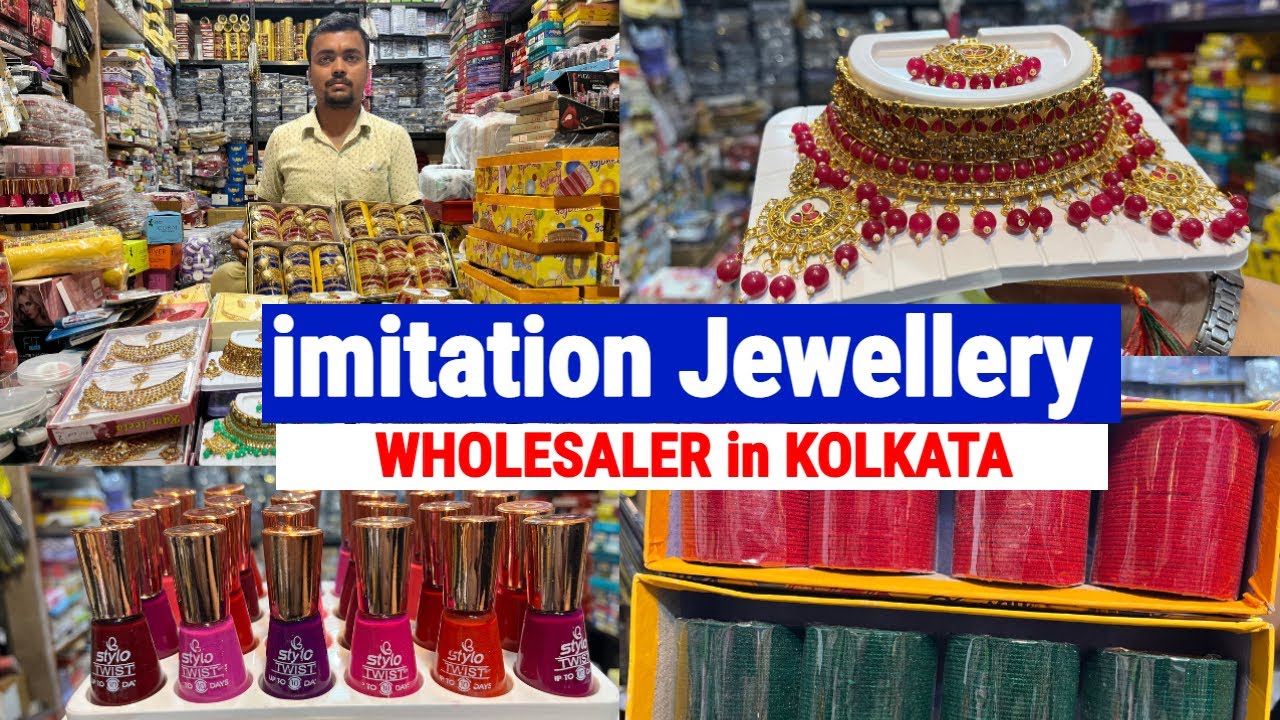 Cheapest Payel & Jewellery Wholesale Price at Barabazar Kolkata | Imitation Jewellery Wholesaler