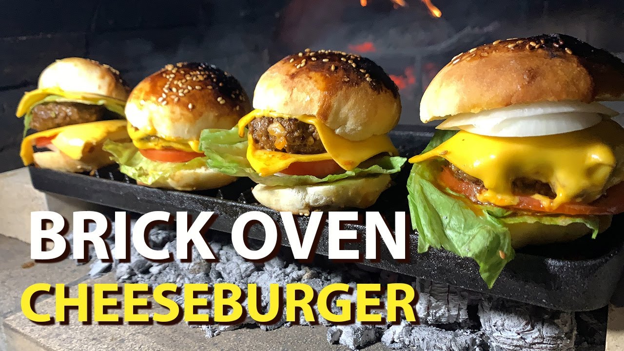How to Make A Cheeseburger in Wood Fired Brick Oven?