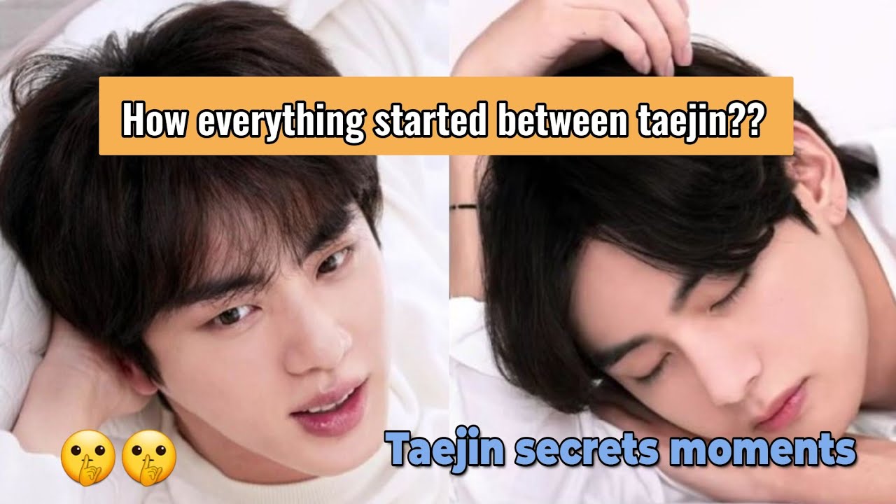 Taejin / JinV: How everything started? taejin secrets moments 🤫