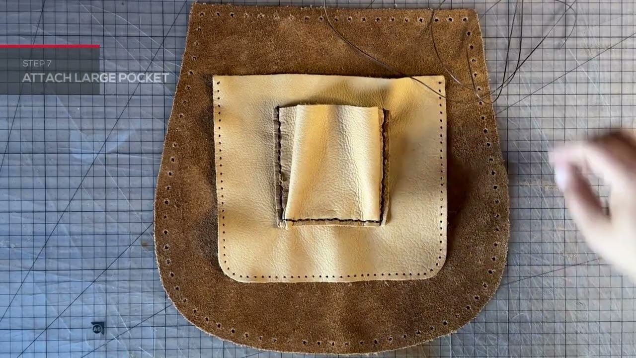 Build-a-Long: Janis Fringe Bag Kit from Tandy Leather | Leather DIY Crossbody
