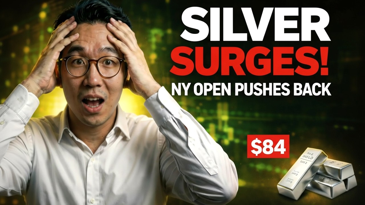 $10 SILVER Surge from $77 — And the NY Open Just Pushed It back to $84