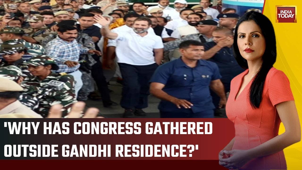 'Is Congress Celebrating Rahul Gandhi Abusing Backward Community?' Question BJP