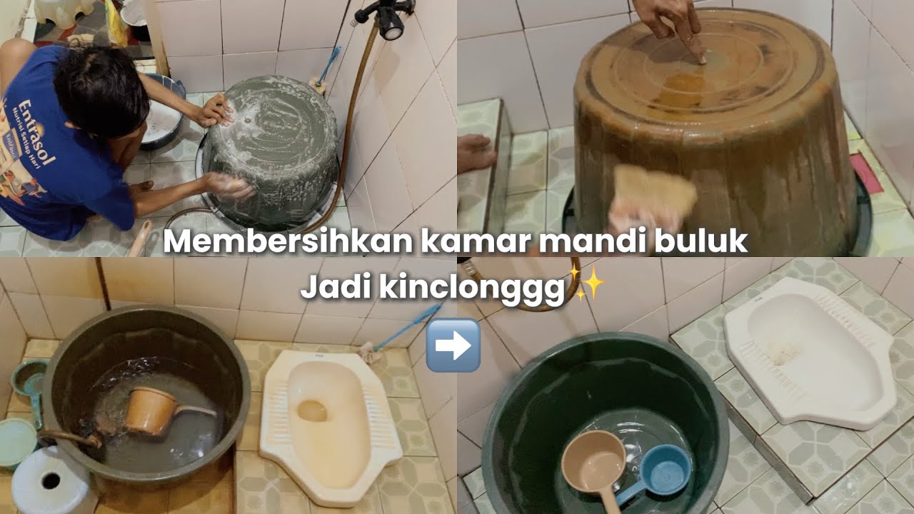 Cleaning Motivation Membersihkan Kamar Mandi ✨