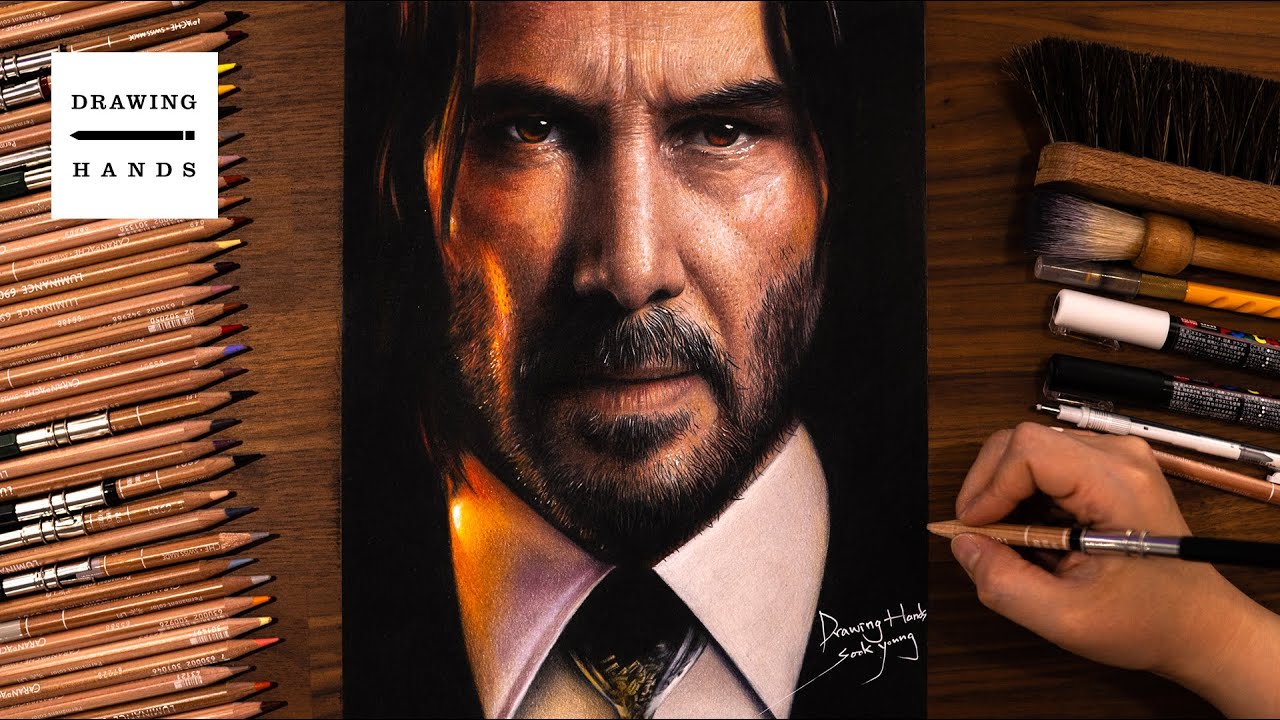 Drawing John Wick 4 [Drawing Hands]