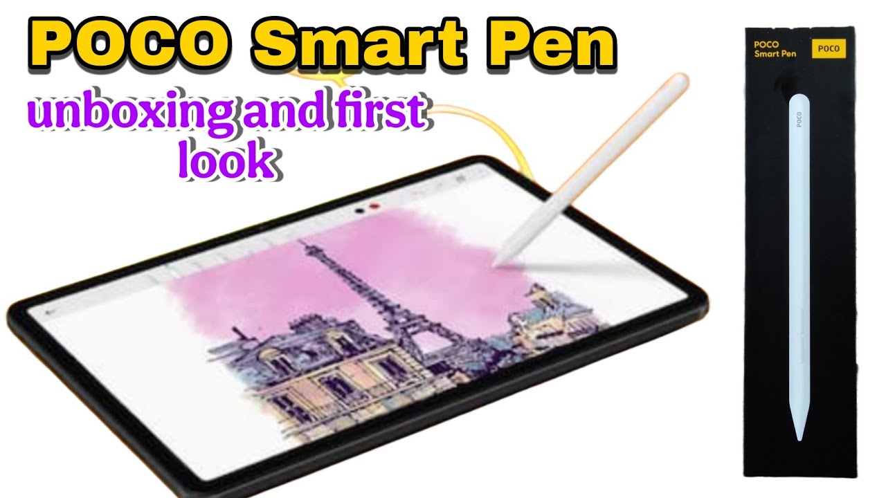 Poco smart pen unboxing and first look