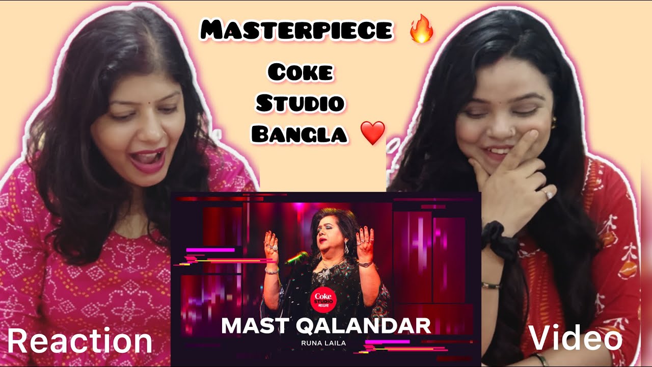 Mast Qalandar Song Reaction | Coke Studio Bangla | S3 | Runa Laila | Arnob X Adit | Vibe Check  